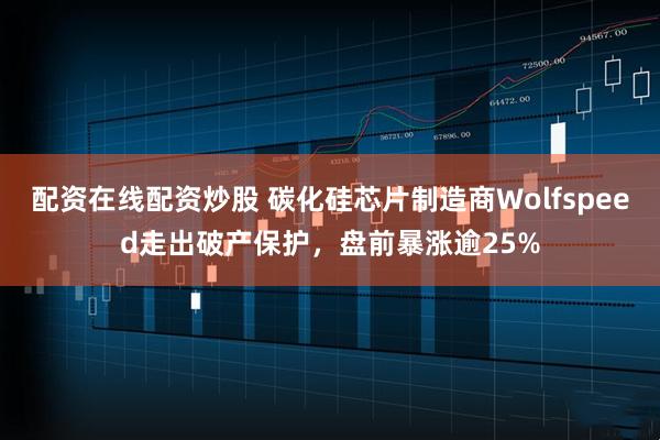 配资在线配资炒股 碳化硅芯片制造商Wolfspeed走出破产保护，盘前暴涨逾25%